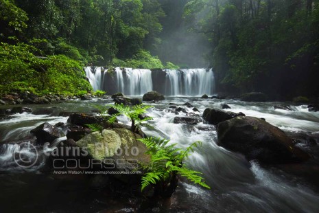 Image of majestic Nandroya Falls, Atherton Tablelands, North Queensland, Australia